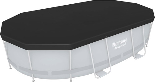 Oval pool cover for above - cover,