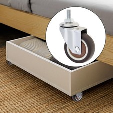 4X Casters Wheels 1-2" Rubber