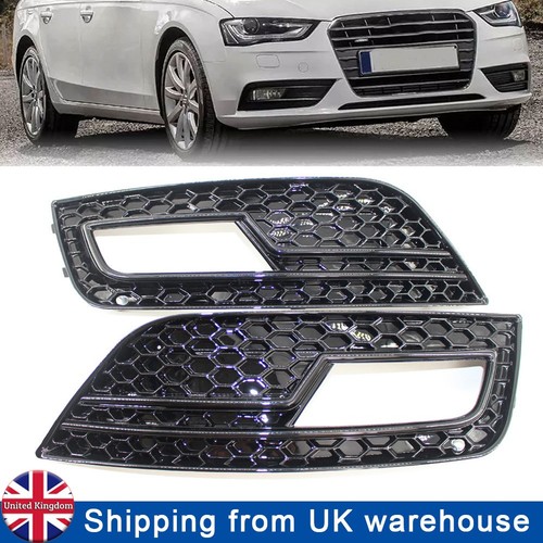 Pair fog light covers grille - 1,