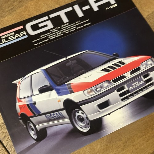 Nissan pulsar gti 1990 race - gti-r,