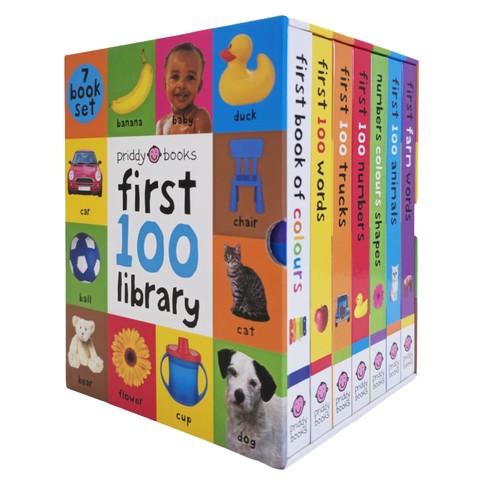 Priddy first 100 library - priddy,