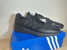 BRAND NEW Adidas Originals ZX 1K BOOST Shoes Men's Size 11 Triple Black H68721