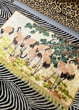 Vintage 70’s Textiles Swan