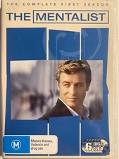 THE MENTALIST Complete First Season DVD 2009 6 Discs One Series 1