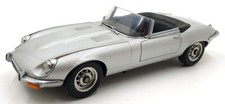 Autoart 1/18 scale 73521 - Jaguar E-Type Roadster series 3 V12 - Silver