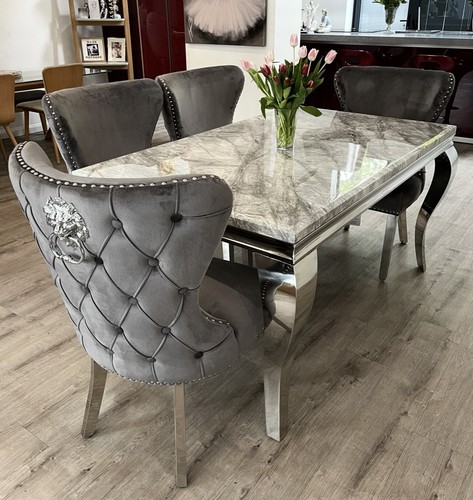 150cm marble dining - table, 4