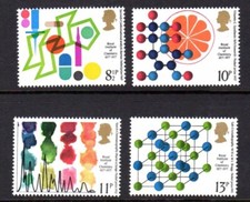 GB 1977 SG1029-32 ROYAL INSTITUTE OF CHEMISTRY CENTENARY - COMPLETE SET - MNH