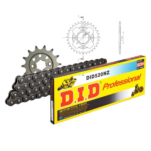 Did motorcycle chain set steel - motorcycle,