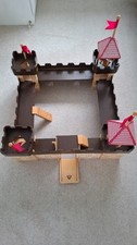 ELC Plywood Medieval Castle with Drawbridge