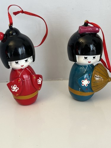 Kokeshi dolls wooden - ,