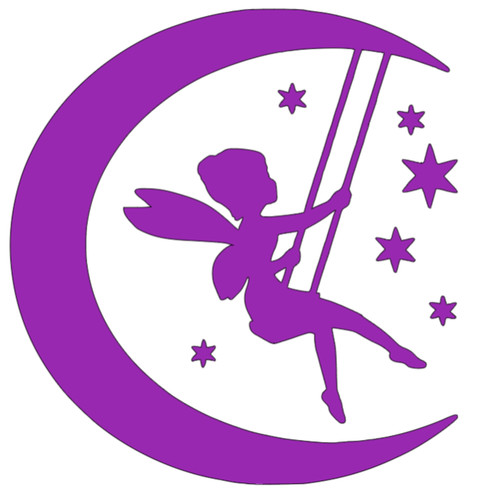 Fairy swing moon and - moon,