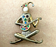 Vintage JESTER brooch + jewel