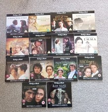 British Classics Dvds x 14