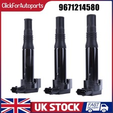 3PCS IGNITION COIL PACK 9671214580 FOR PEUGEOT 108 2008 208 301 308 PETROL 1.2