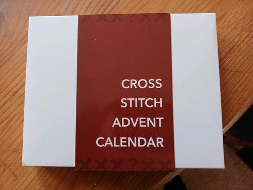 Cross stitch advent - cross,