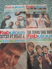 4 x FABULOUS Magazines 1964