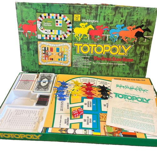 Totopoly board game vintage - totopoly,