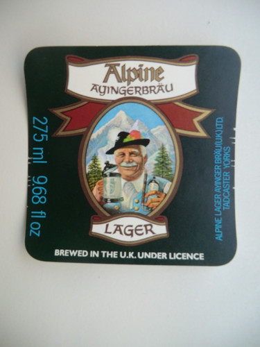 Mint alpine lager ayinger brau - lager,