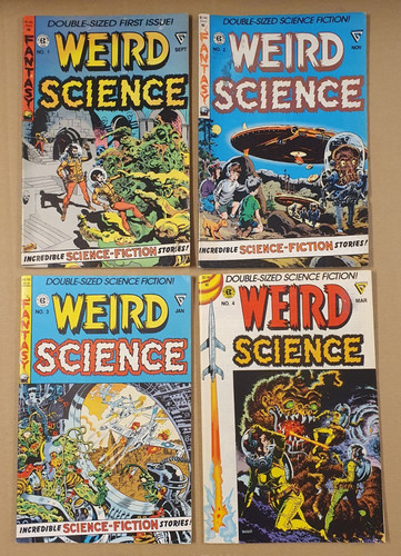 Weird science set 1 - #'s, 1-4