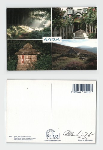 Postcard multi view isle - -, multi-view