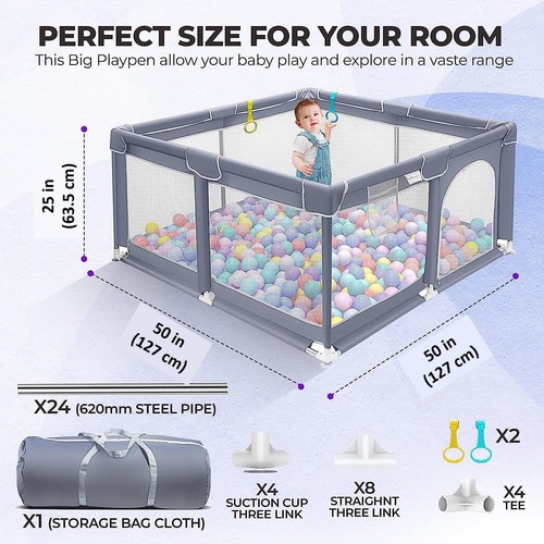 Baby playpen portable play - portable,
