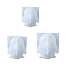 Crystal Epoxy Resin Mold 3D Penguin Pendant Casting Silicone DIY Mould