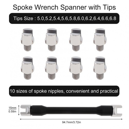 Motorcycle spoke wrench - wrench, set