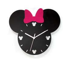 Minnie Mouse Style Wall Clock