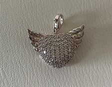 Thomas Sabo Diamanté Winged Heart Pendant