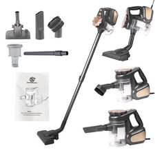 SUPERLEX 4-in-1 Bagless Vacuum Cleaner HandHeld Lightweight Hoover Vac & Carpet