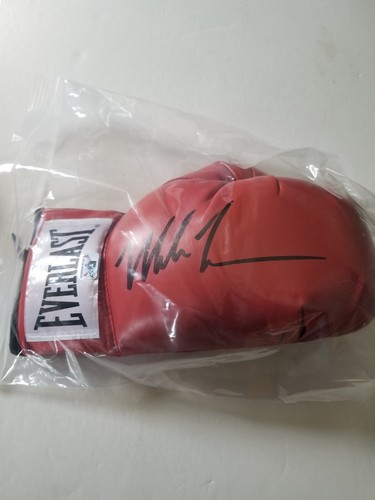 Mike tyson authentic signed - mike,