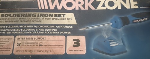 Work zone soldering iron - iron, set