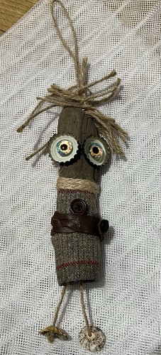 Driftwood assemblage art - assemblage,