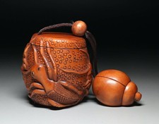 Japanese INRO Box Netsuke