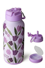 BOTTLE BOTTLE Insulated Water Bottle 950ml Stainless Steel With Pill Box