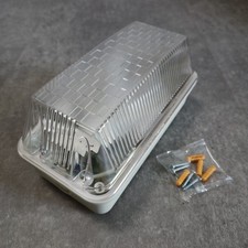 BG Outdoor Bulkhead Light 100 Watt Polycarbonate Anti-Vandal Wall Fitting IP65