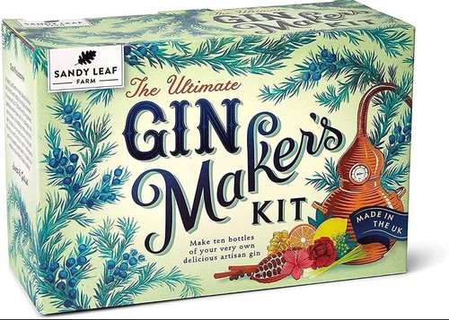 Sandy leaf farm gin making - leaf, kit