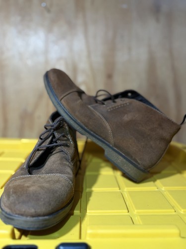 Clarks men brown suede - men’s,