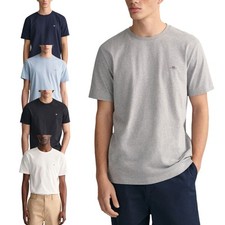 GANT Mens T Shirts Shield Logo