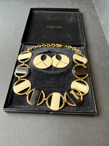 Vintage monet metal and - metal,