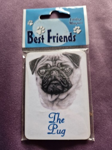 Pug magnet pugs - pug,