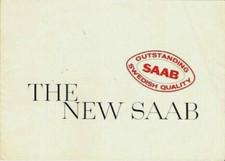 Saab 96 2-Stroke 1964-1965 UK & USA Markets Launch Foldout Sales Brochure