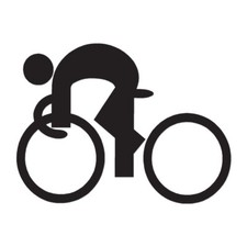 Bicycle Rider Exercise - Decal