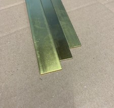 brass strip various sizes 300mm long.
