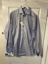 Shirt chequered John Francomb by T.M Lewin brand new with tags