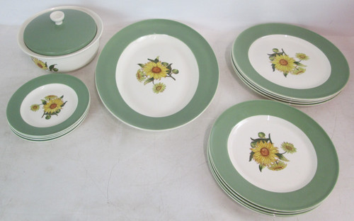 Vintage wedgwood sunflower - vintage,