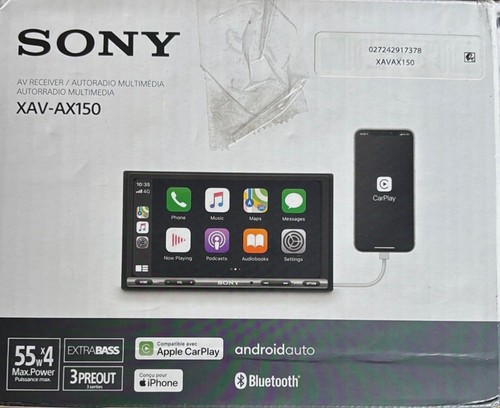 Sony xav ax150 - sony, 6.95"