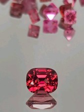 Spinel Vivid Red Cushion Cut