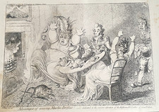 Antique 1802 james gillray - 1802,