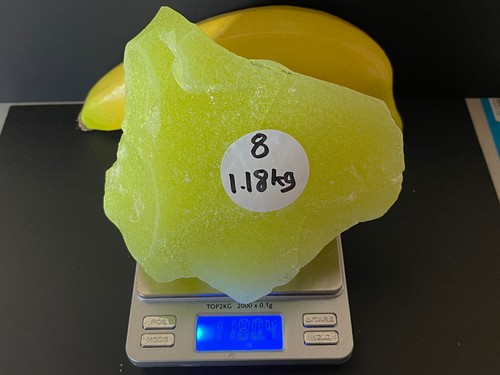 Uranium vaseline glass - vaseline,